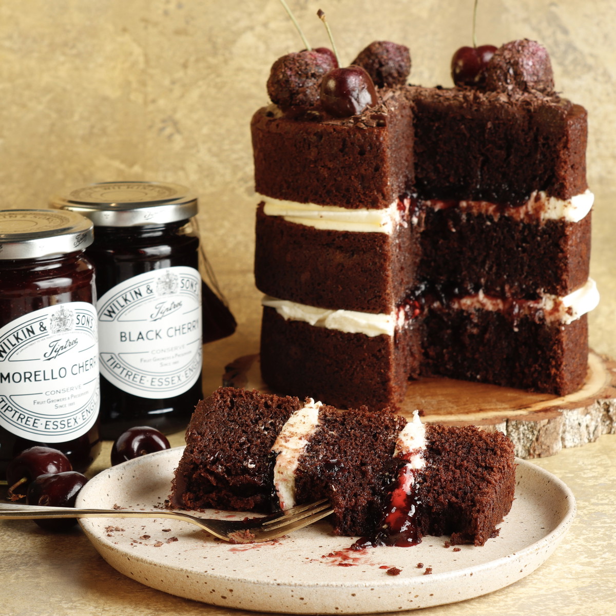 Black Forest Cake by @Mazzymc