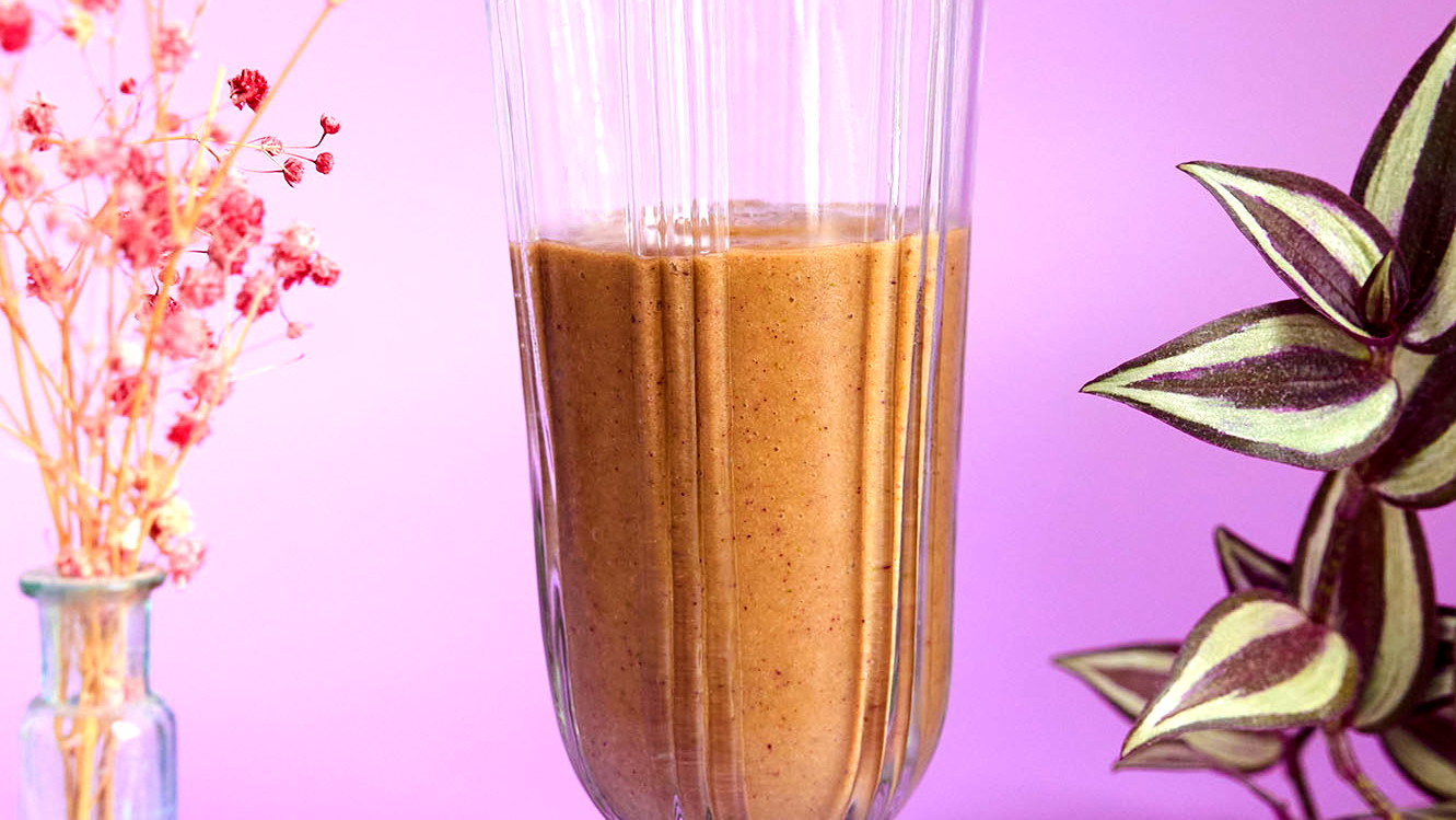 Image of Green and Purple Power Smoothie