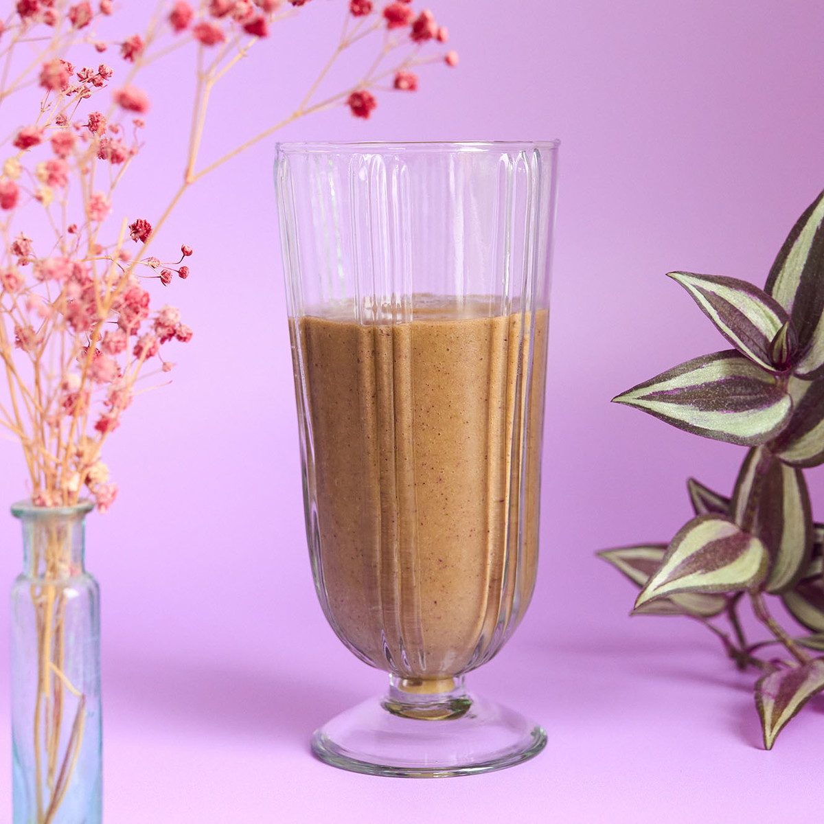 Green and Purple Power Smoothie