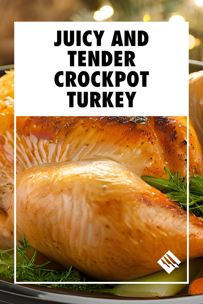 Image of Juicy and Tender Crockpot Turkey