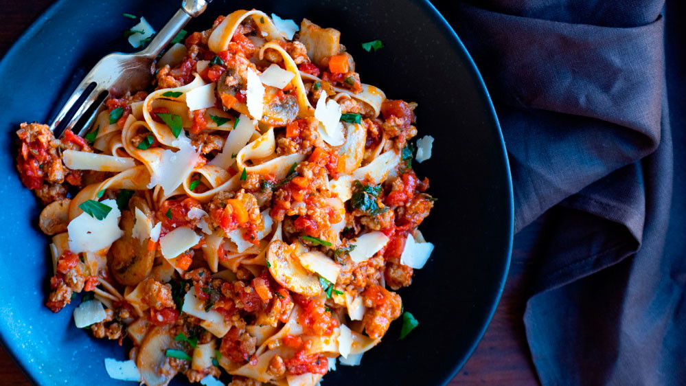 Image of Kurobuta Pork & Mushroom Ragu