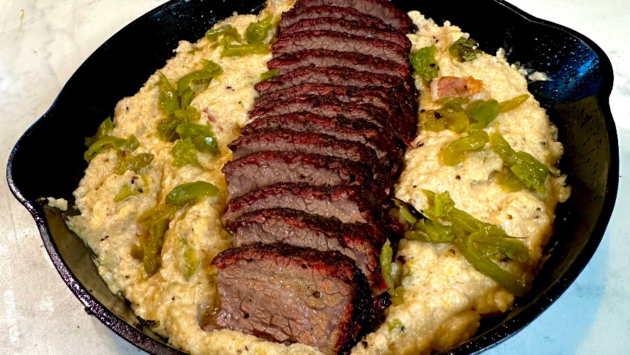 Image of Big Poppa’s Short Ribs & Hatch Chili Grits