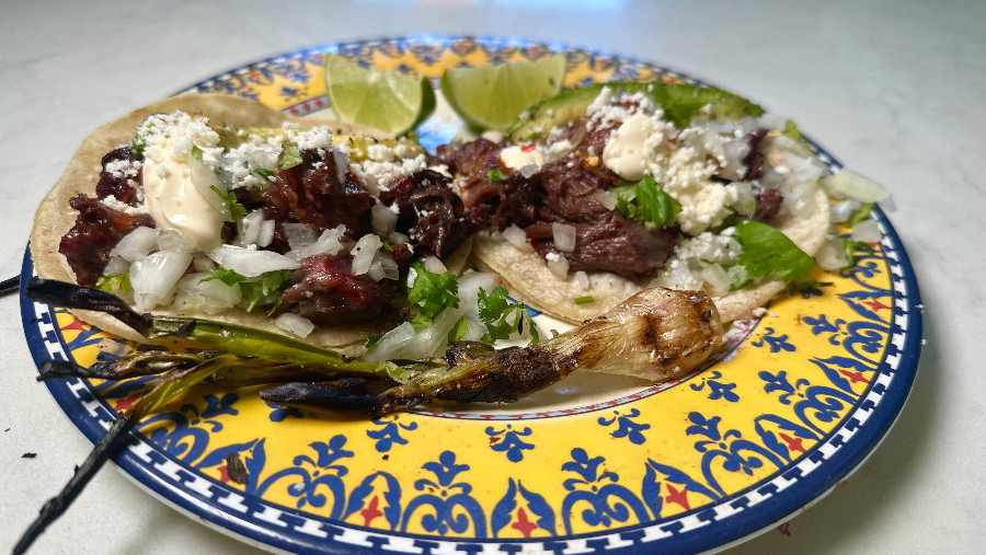 Tacos de Carrillera de Big Poppa