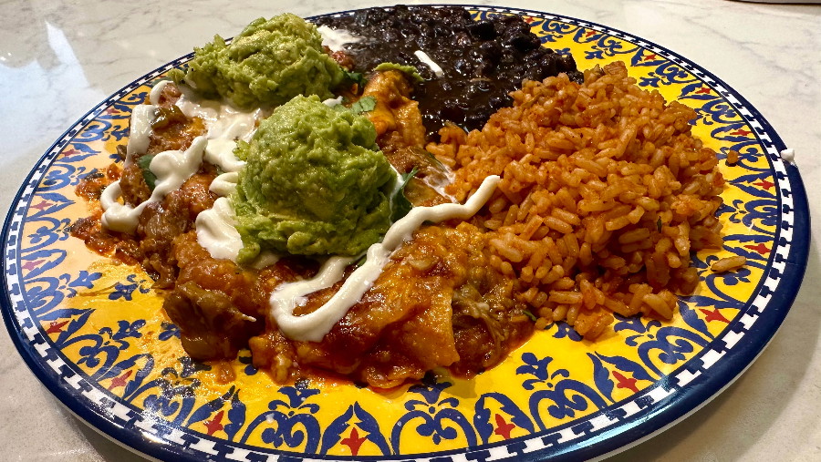 Image of Big Poppa's Carnitas Enchiladas