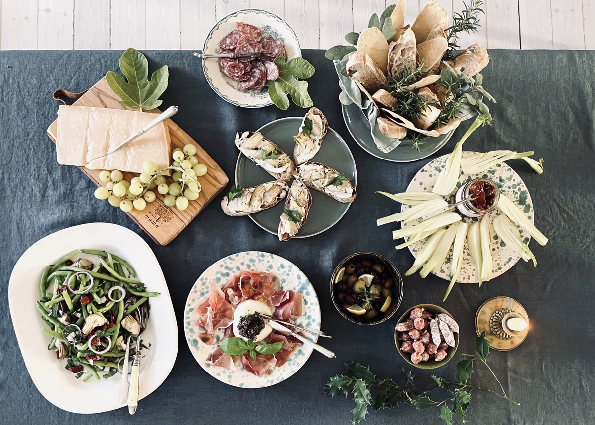 Antipasti-julefrokost – en ”kom sammen”-anretning