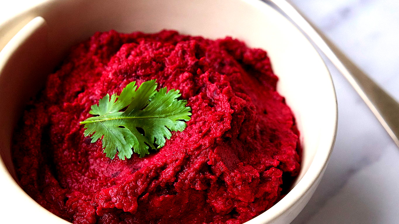 Image of Roasted Beet & Haskapa Houmous