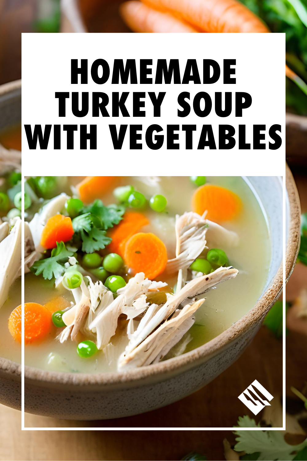 Homemade Turkey Soup With Vegetables