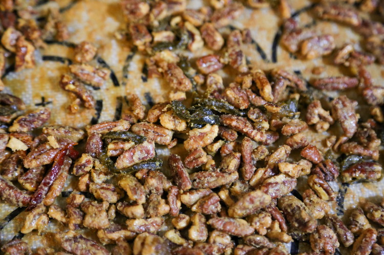 Image of Bake for 1 hour stiring every 15 minutes and then remove to cool. 