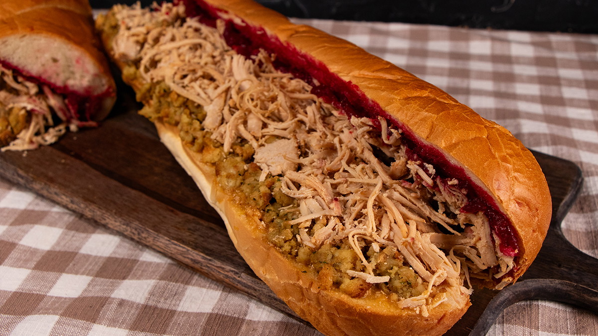 The Ultimate Thanksgiving Leftover Sandwich