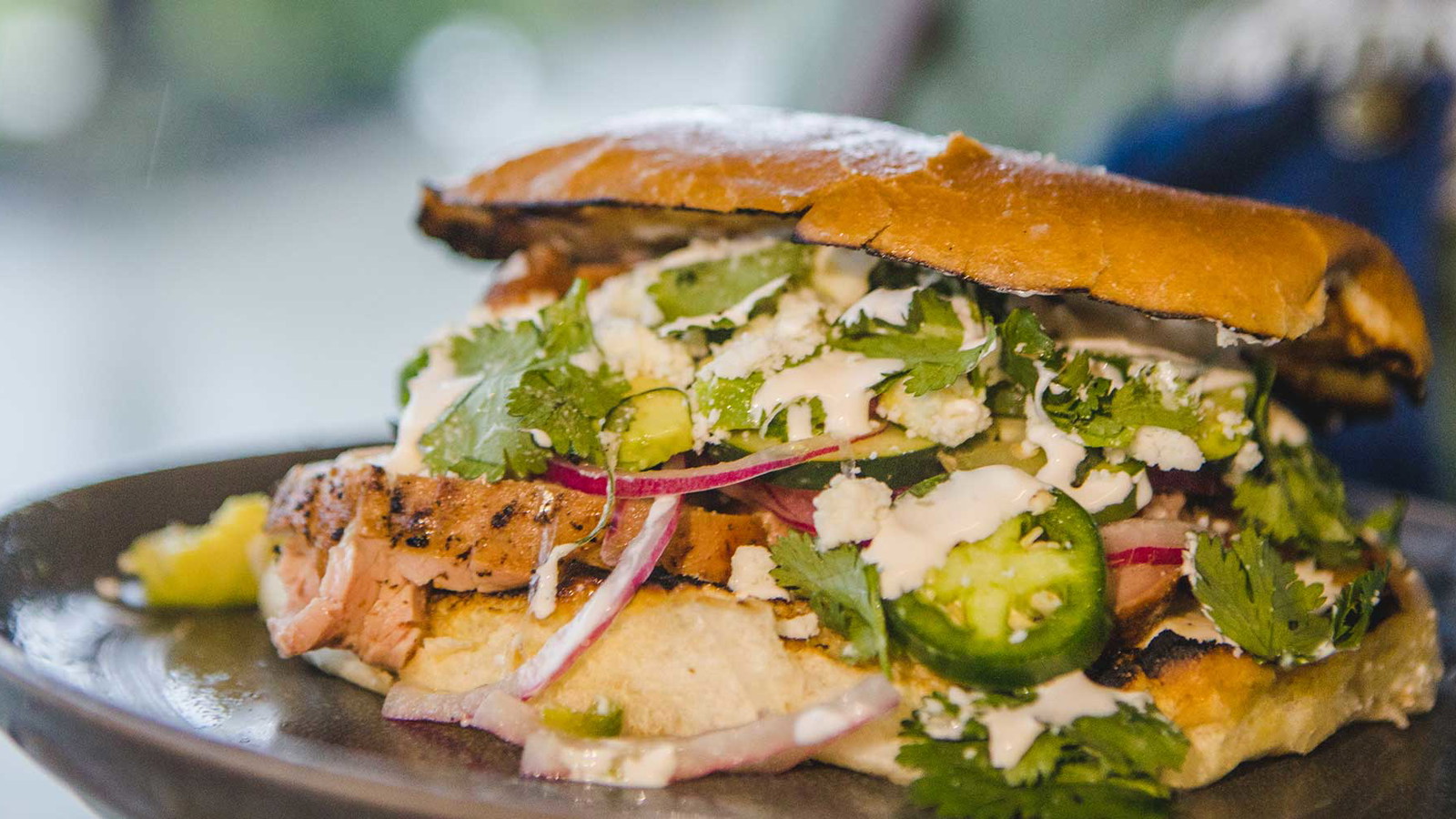 Image of Pork Tenderloin Bahn Mi Torta