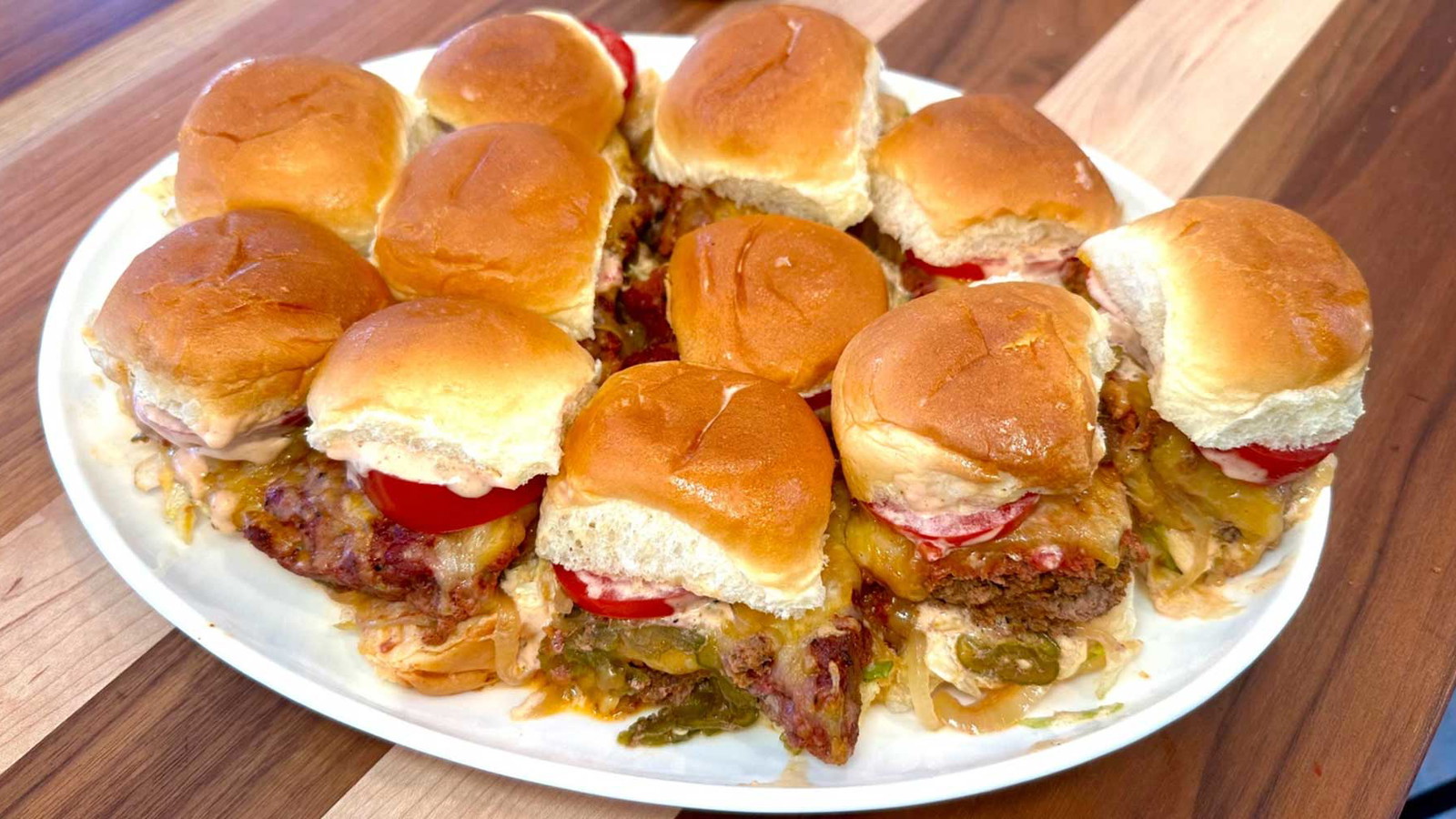 Image of Big Poppa's Sheet Pan Bun Taco Sliders