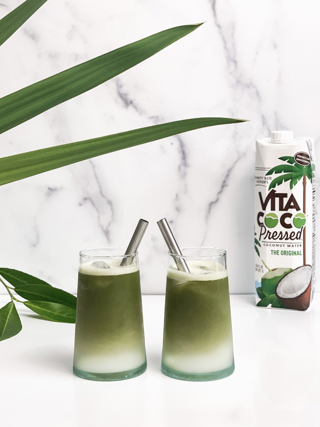 Image of 🥥 Iced Coconut Matcha Refresher: The Ultimate Hydration Hack