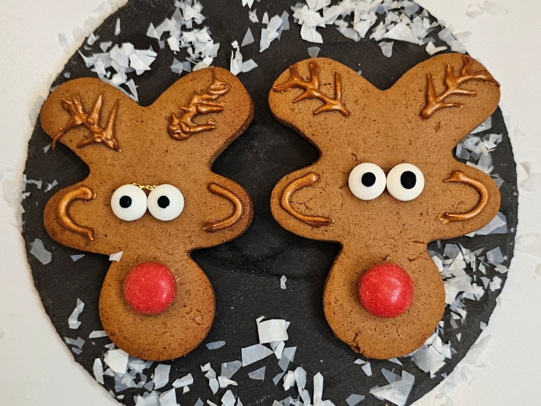 Witzige Rentier-Lebkuchen, image size:1079x810