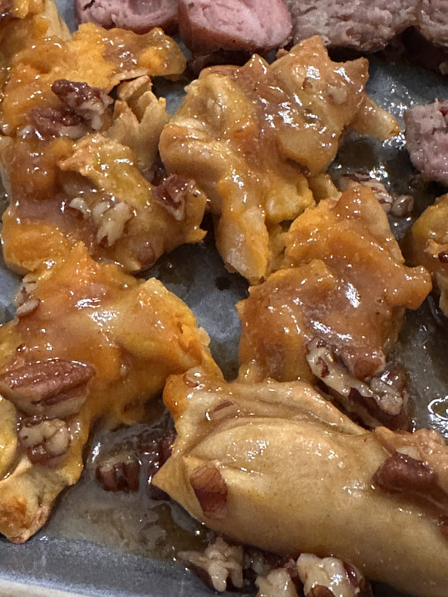 Image of Butternut Squash Ravioli with Maple Butter Nut Glaze