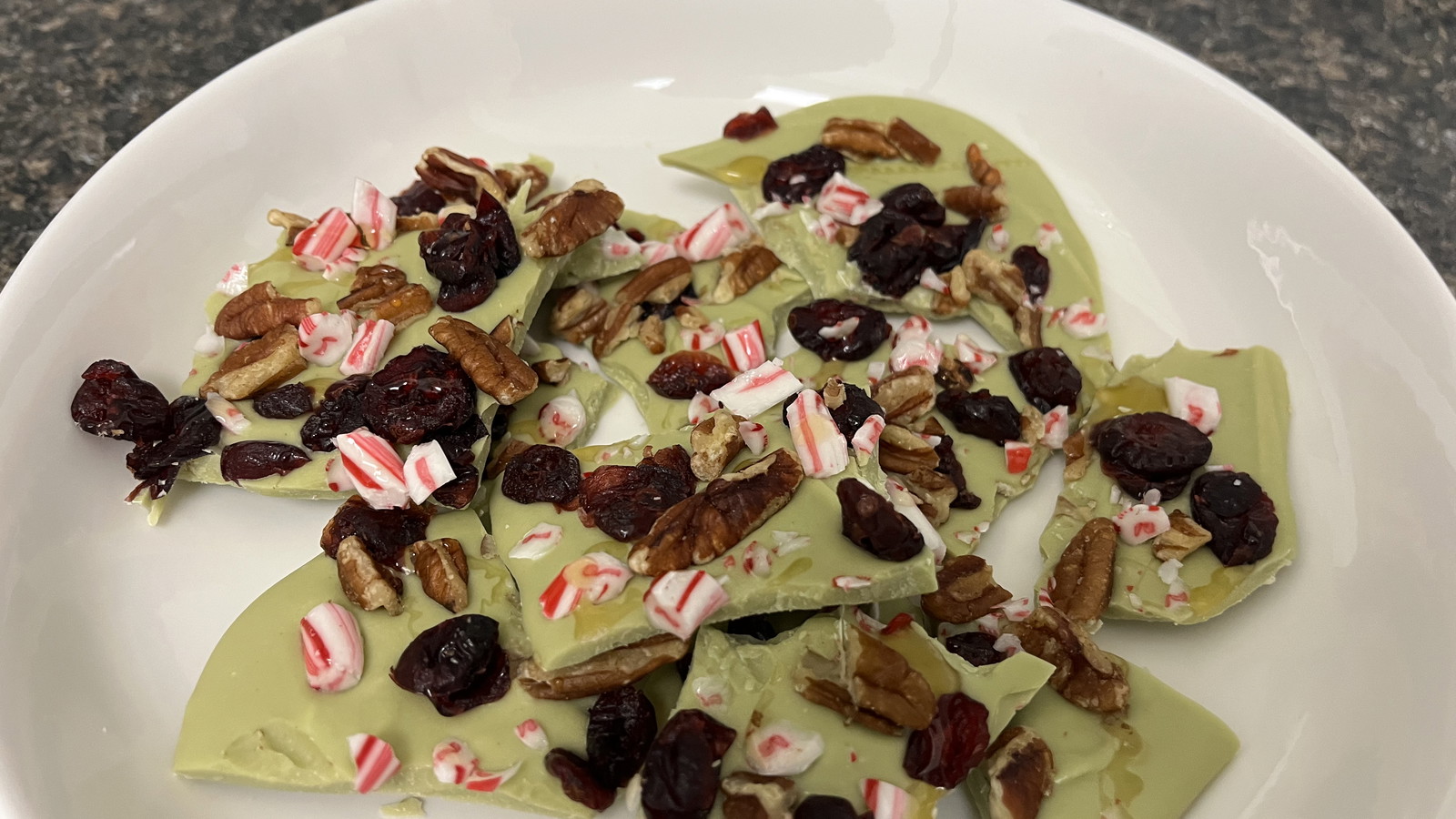 Image of Matcha White Chocolate Bark