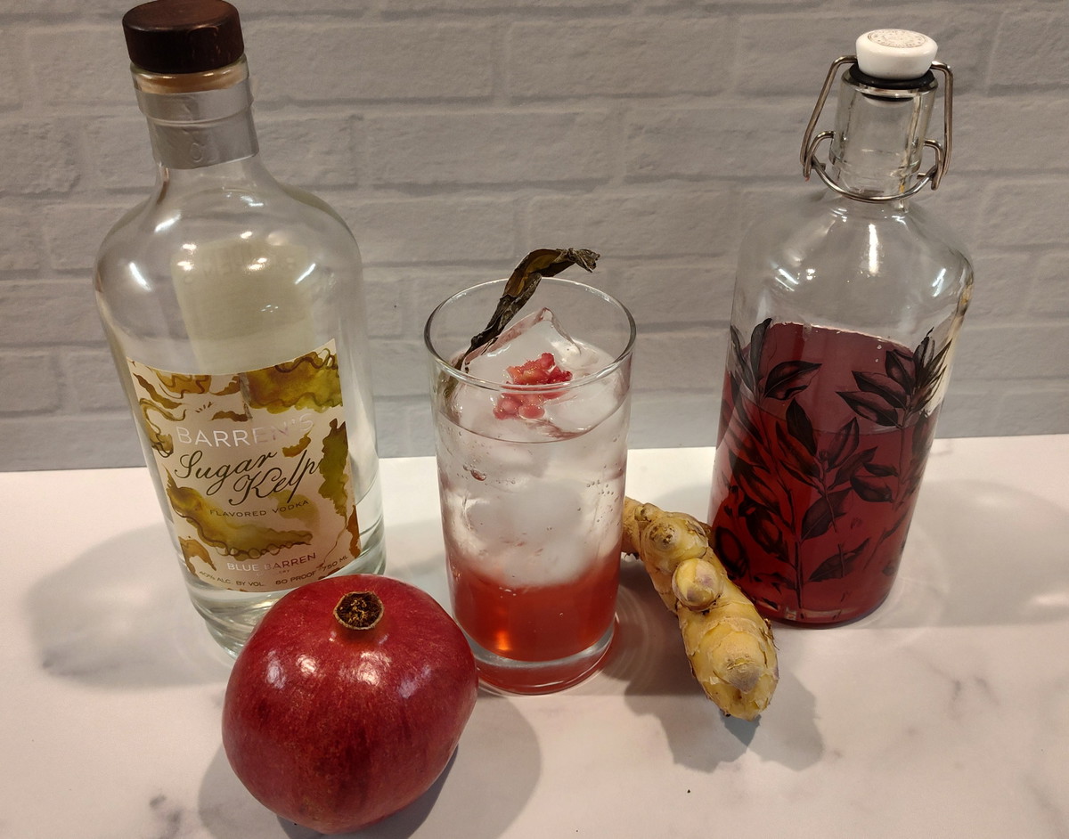 Alaria - Pomegranate - Ginger Shrub Recipe