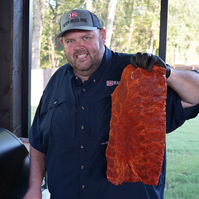 Heath Riles and the 3-2-1 Ribs