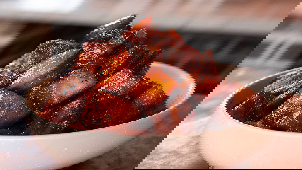 Smoked Pork Belly Burnt Ends | Traeger Timberline 1300-image