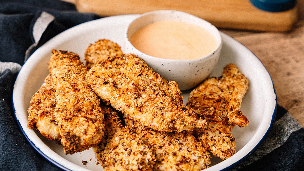 Image of Air Fried Chipotle Honey Garlic Chicken Tenders