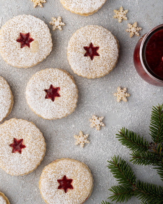 Image of Linzer Cookies