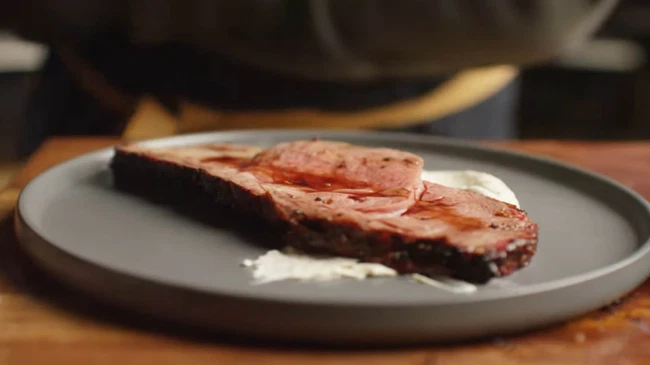 Image of Prime Rib with Horseradish Whipped Cream