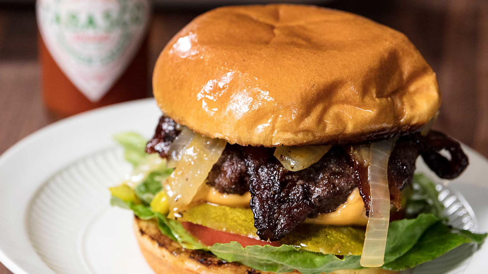 Image of Upside Down Tabasco Butter Burger