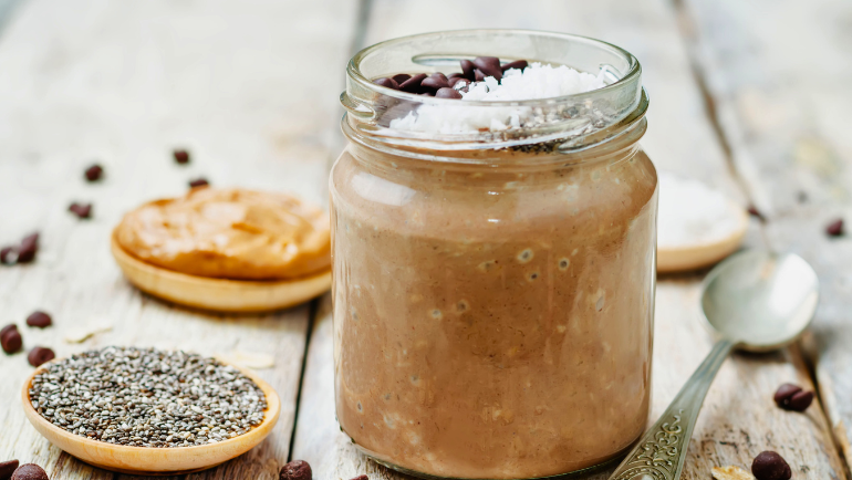 Image of Chocolate Gingerbread Overnight Oats