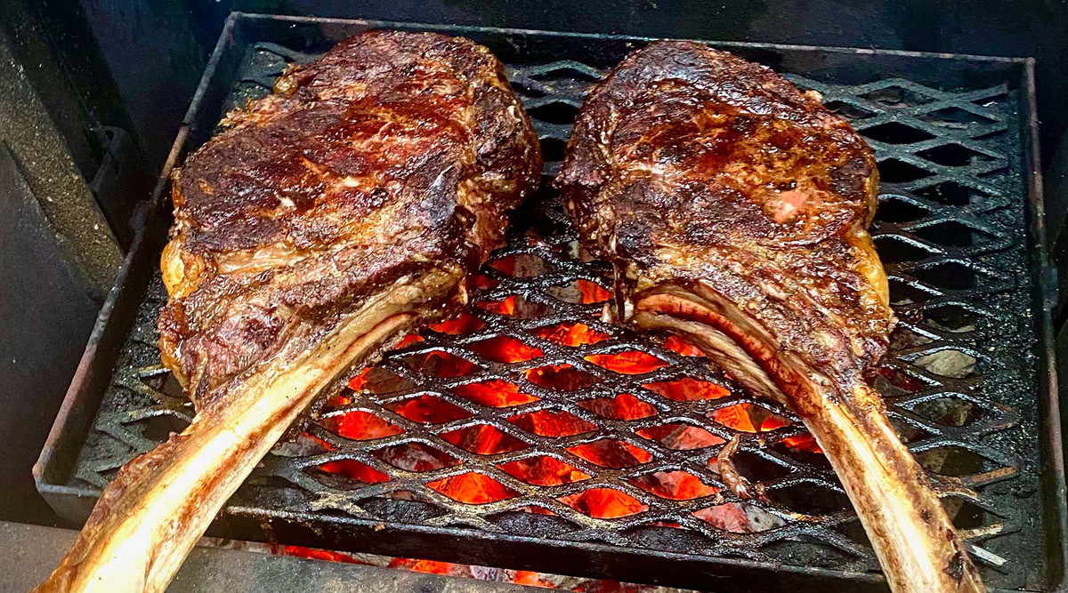 Chairman's Reserve Tomahawk with Chimichurri