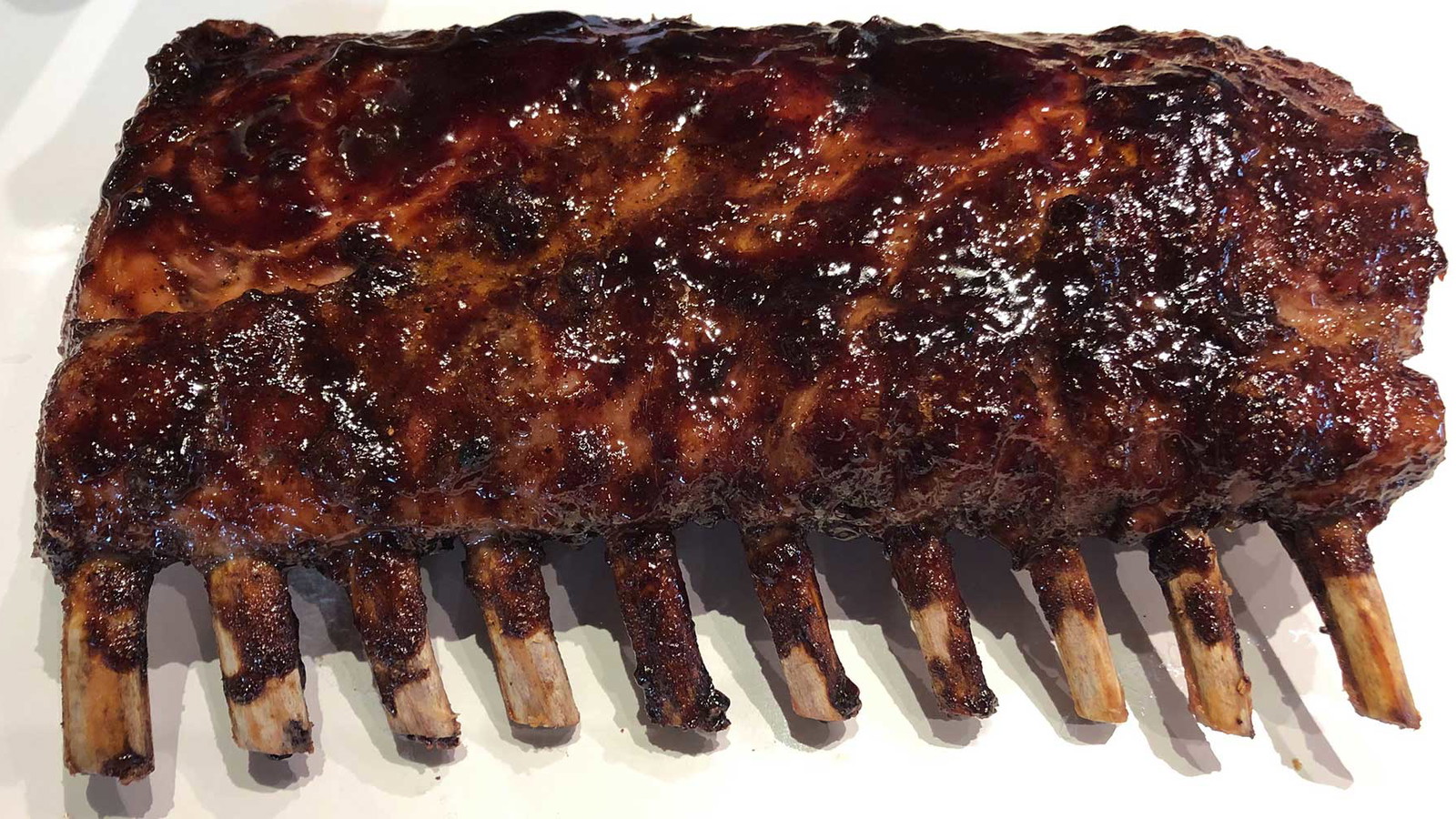 Image of Blackberry x Sweet Money Glazed Rack of Pork