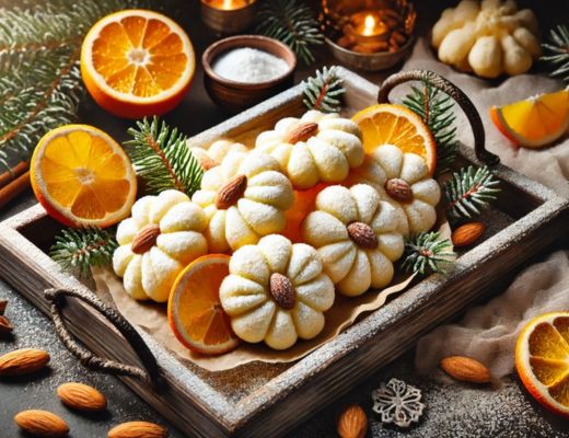 Image of Vanilla Almond Orange Cloud Cookies