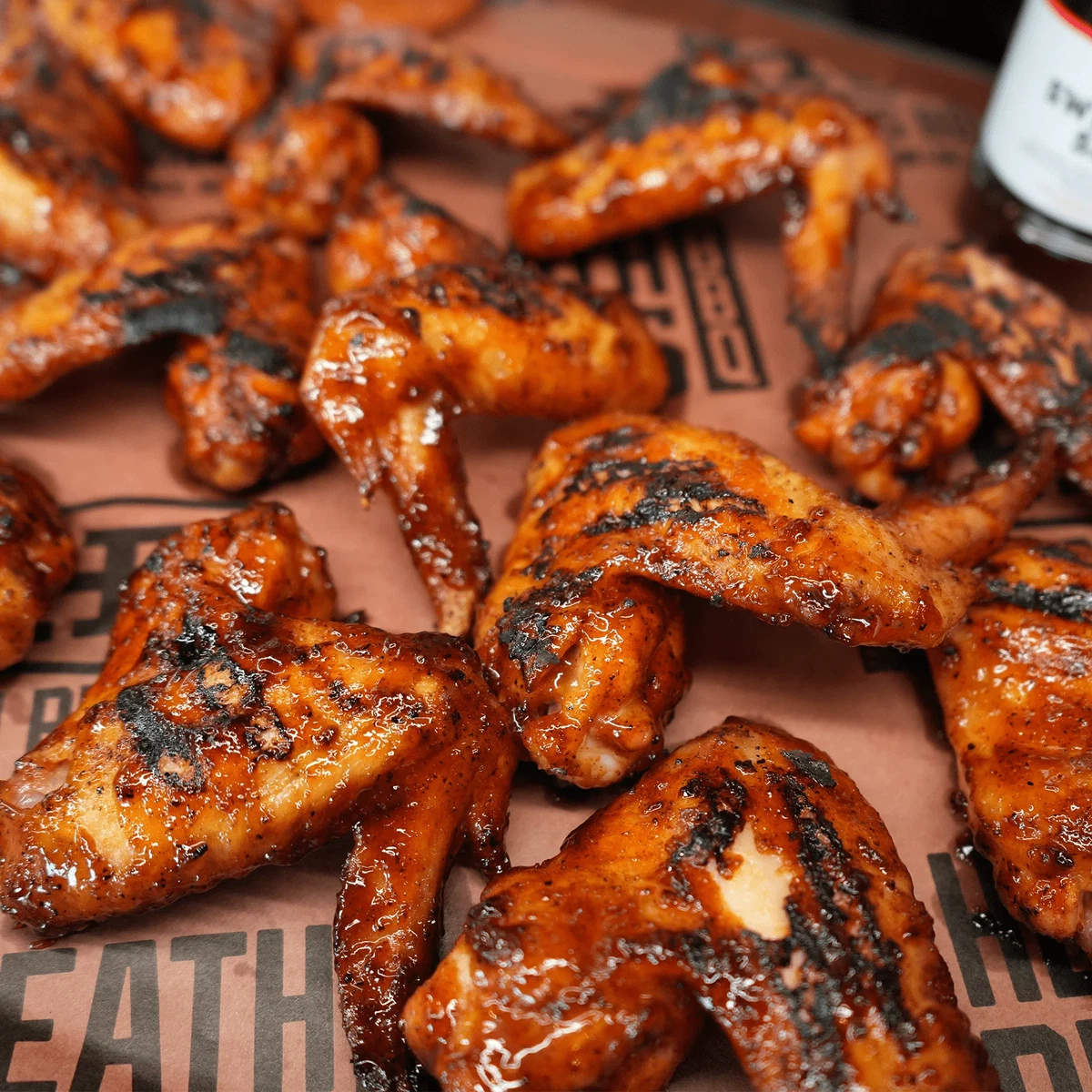 BBQ Chicken Wings On the Weber Kettle Grill