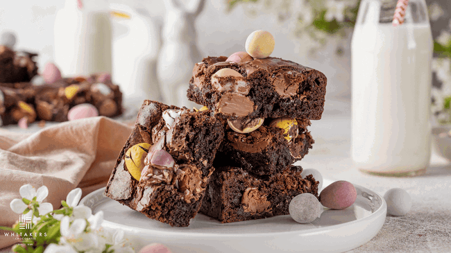 Image of Mini Egg Chocolate Easter Brownie Recipe