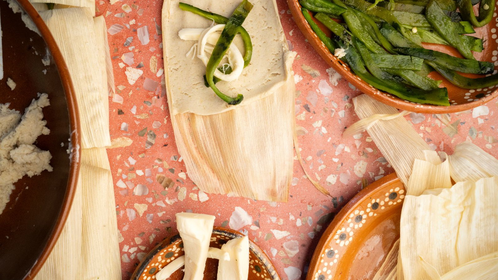 Imagen de Tamal de Rajas con Queso