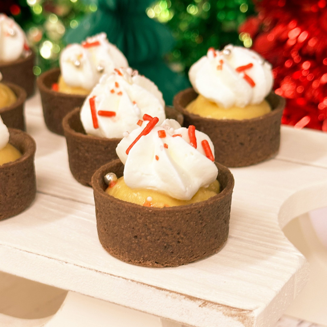 Latte Macchiato Mini Chocolate Tarts
