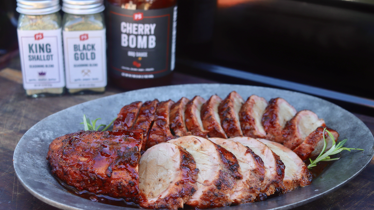 Image of Cherry Bomb Pork Tenderloin