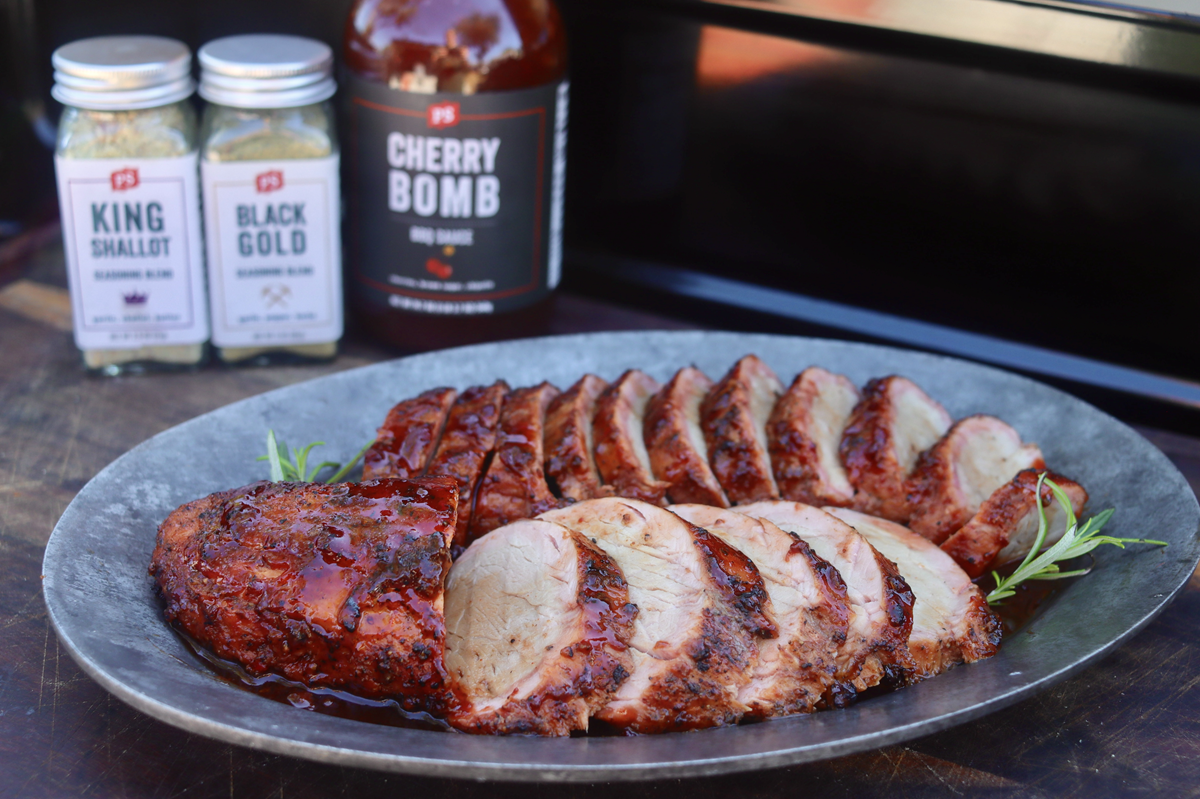 Cherry Bomb Pork Tenderloin