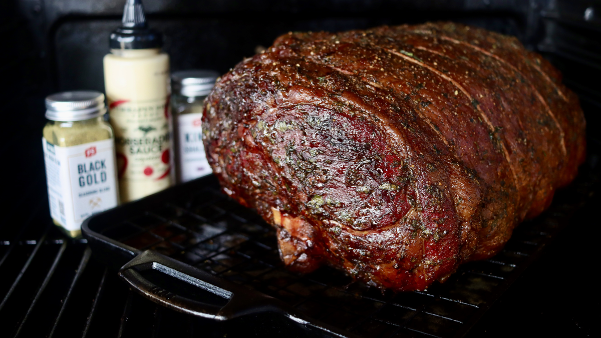 Image of Low and Slow Prime Rib with Horseradish Sauce