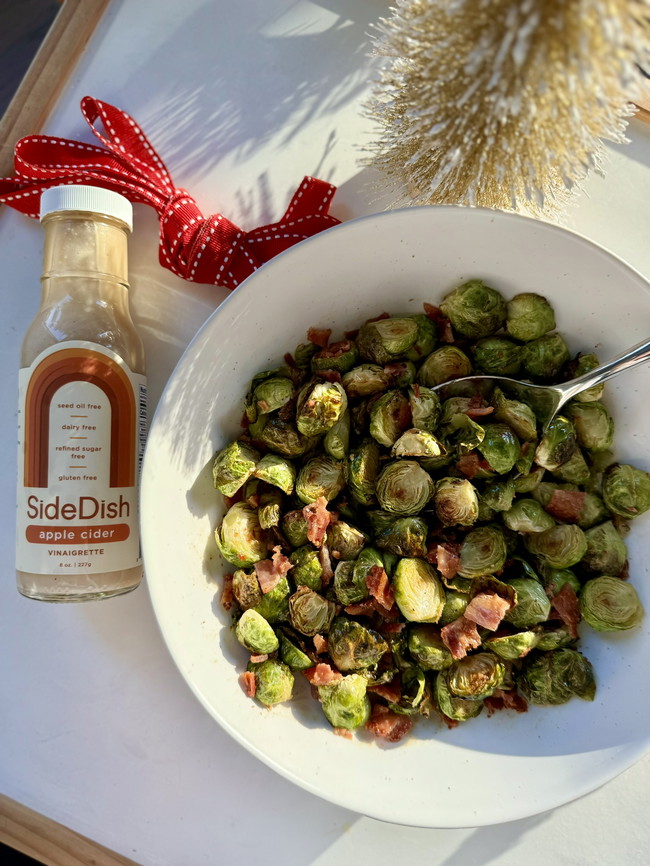 Image of Apple Cider Bacon Brussels Sprouts