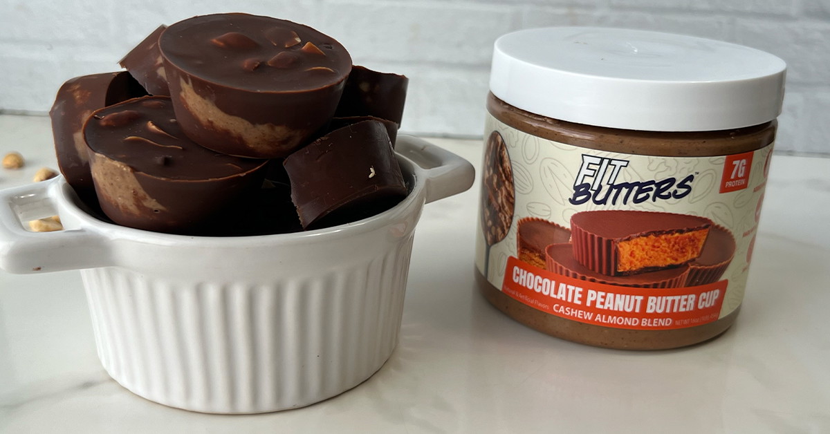 Chocolate Peanut Butter Fit Butters Crunch Cups