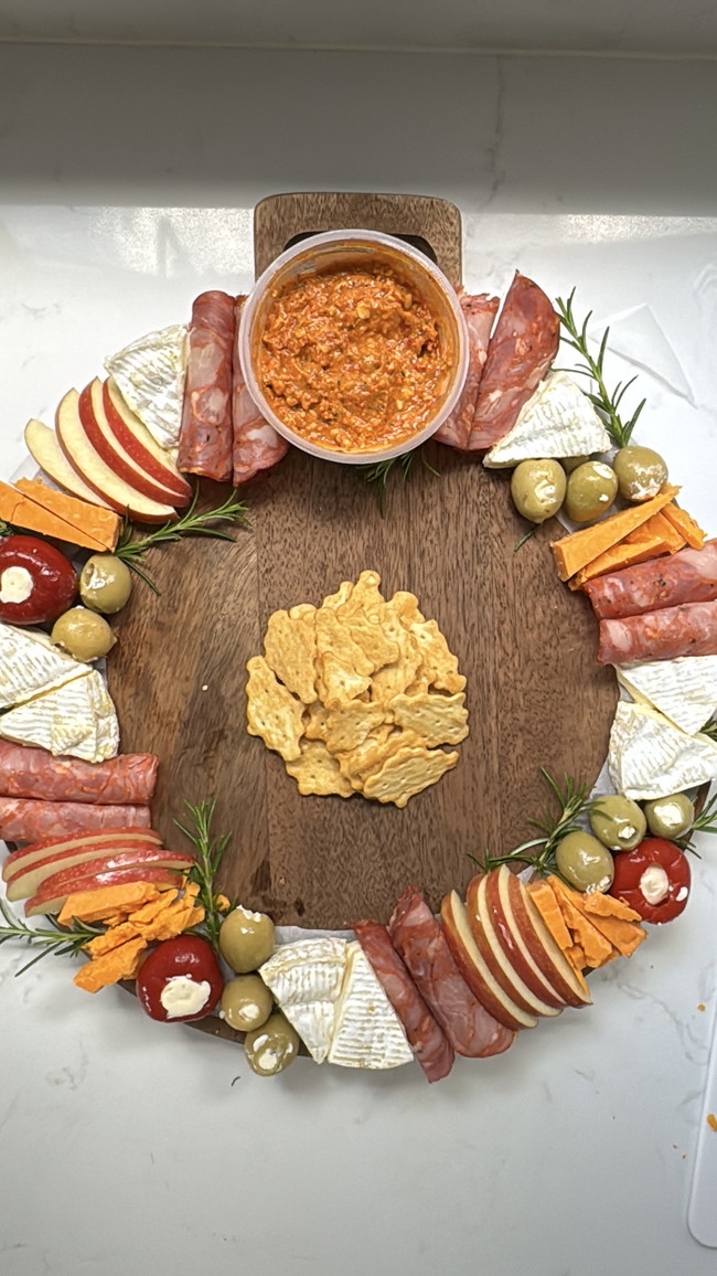 Wreath Cheese Platter