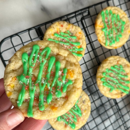 Image of Easy Christmas Tree Cookie Recipe