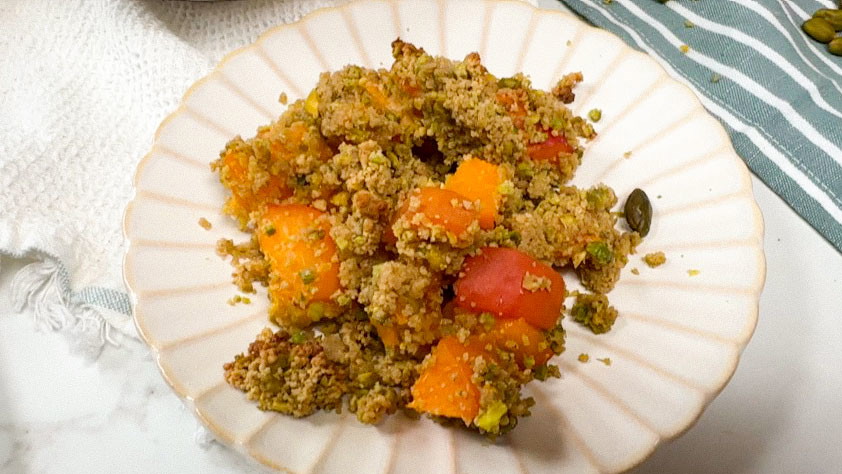 Image of Crumble aux abricots 