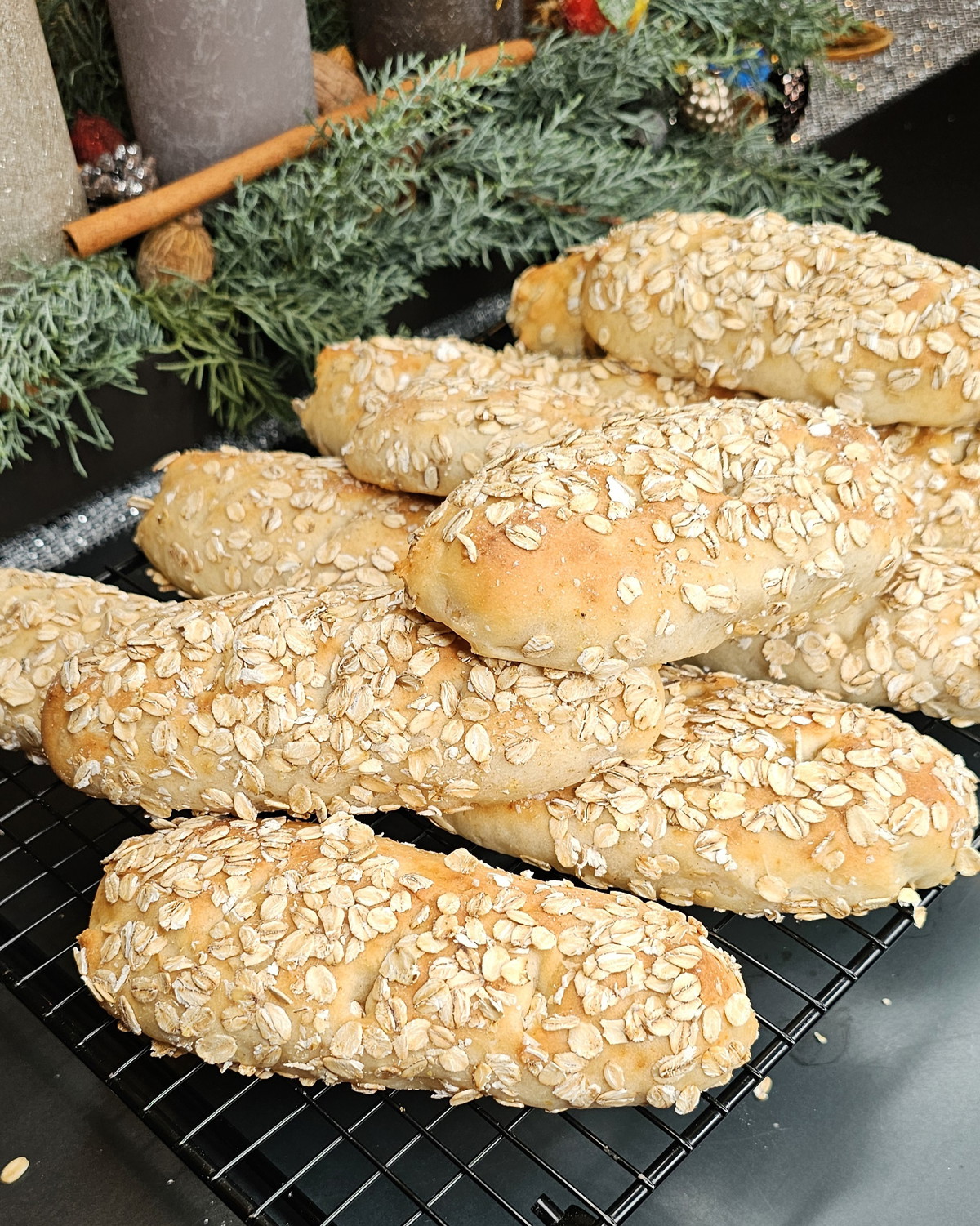 Dinkel-Frühstücksstangen