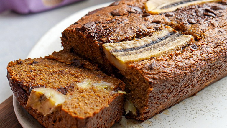 Image of Coconut Chocolate Chip Banana Bread