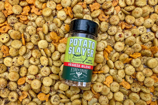 Image of Spicy Oyster Crackers aka Slayer Snax