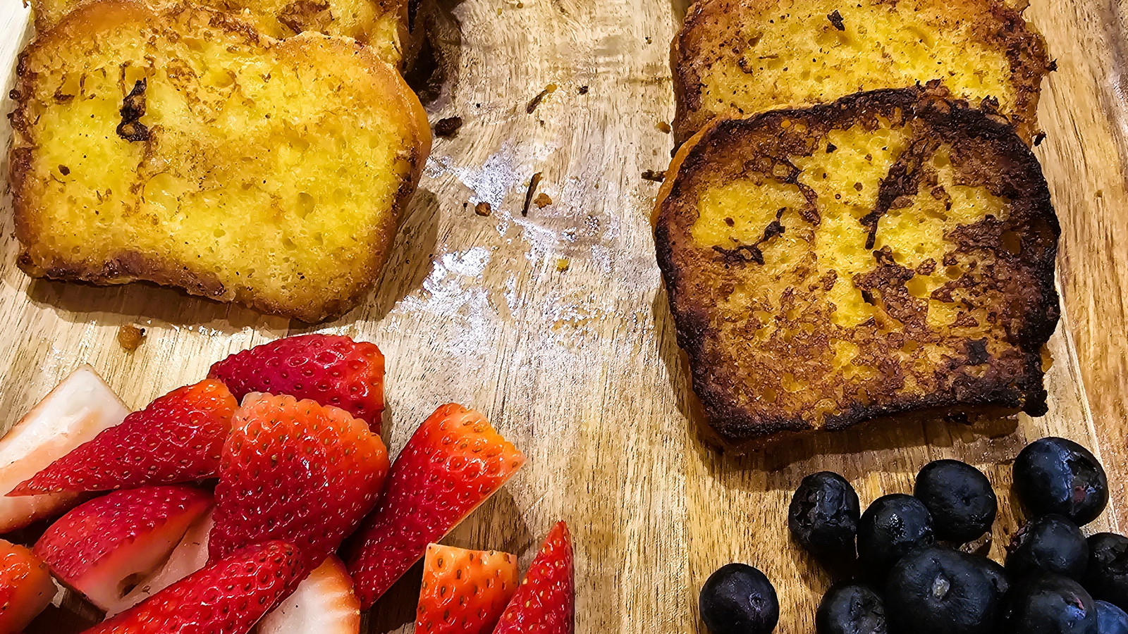 Image of Lemon French Toast with a Berry Compote