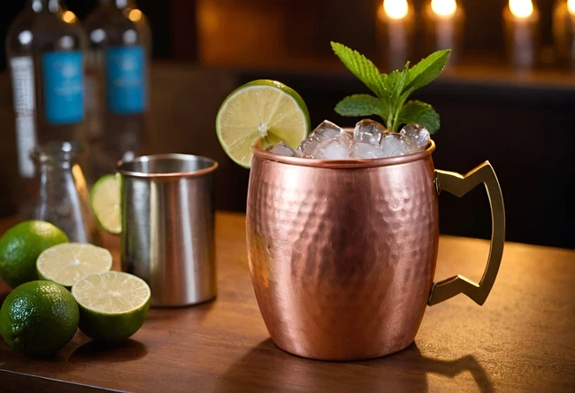 Image of Receta Perfecta de Moscow Mule Con Gin Chileno