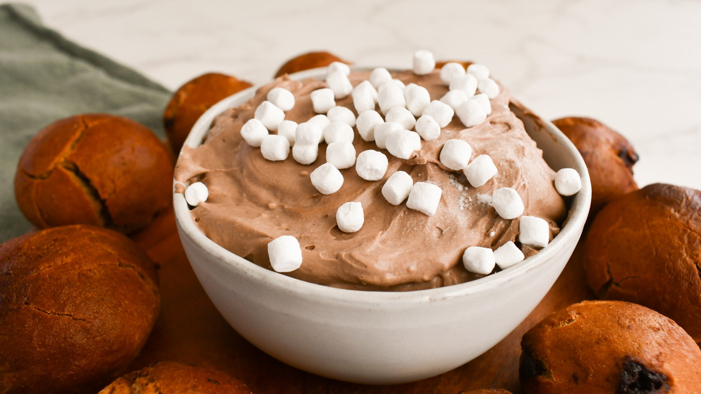 Image of Easy Vegan Hot Chocolate Dip Recipe