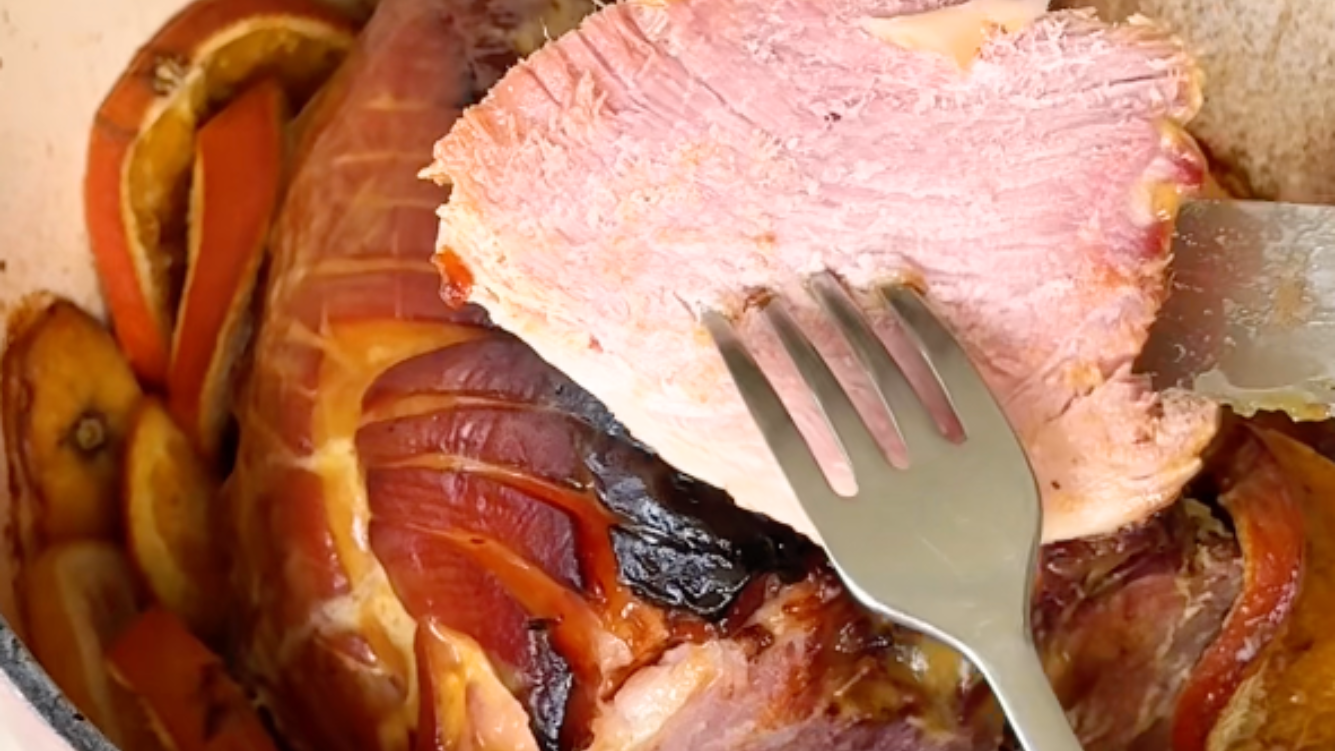 Image of Dutch Oven Christmas Ham