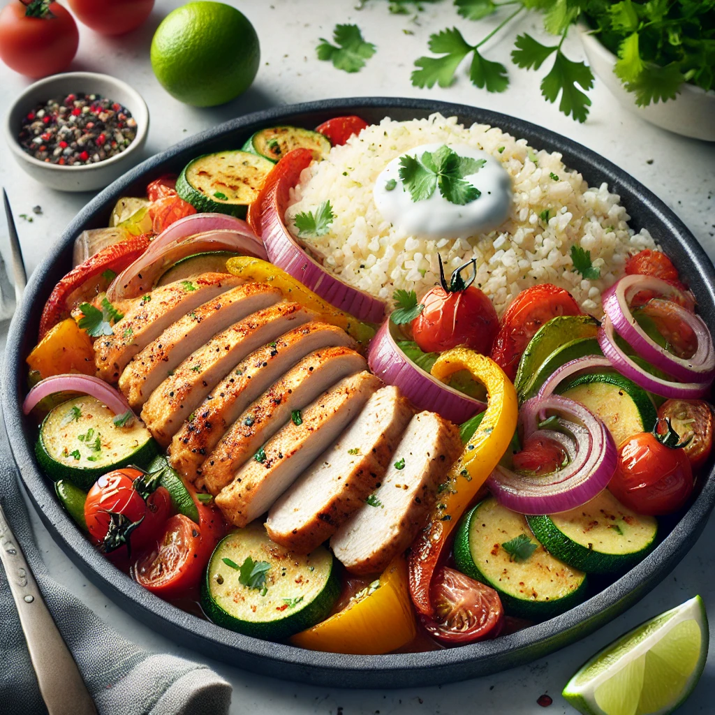 Image of Mexican-Style Skillet Chicken (Diabetic-Friendly)